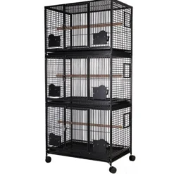 Filght cage Triple grijs