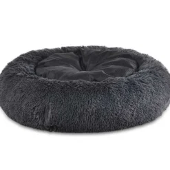 Hondenkussen Cuddle Donkergrijs rond