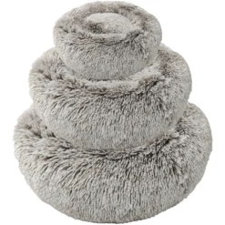 Hondenkussen Cuddle Rond Bruin/Beige
