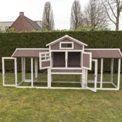 Konijnenhok Amalie Met Dubbele Ren