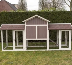 Konijnenhok Amalie Met Dubbele Ren