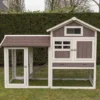 Konijnenhok Amalie met ren links