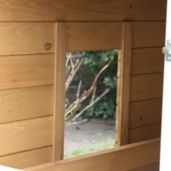 Konijnenhok Belize dubbele ren