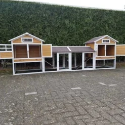 Konijnenhok Belize Duo met ren