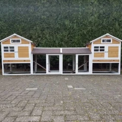 Konijnenhok Belize Duo met ren
