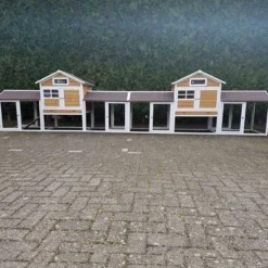 Konijnenhok Belize Duo met ren XL