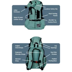 K9 Sport Sack Air 2 Hondenrugzak Mint