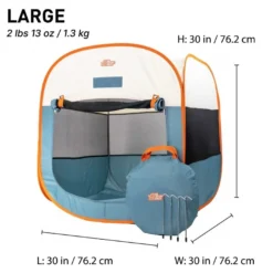 K9 Sport Sack Pop-up Tent - Blauw
