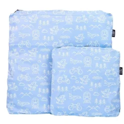 K9 Sport Sack Sleeper Opblaasbaar Hondenbed Blauw