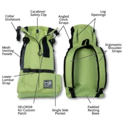 K9 Sport Sack Trainer Hondenrugzak Groen