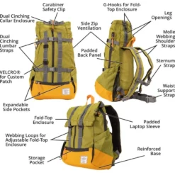 K9 Sport Sack Urban 3 Hondenrugzak Grijs S