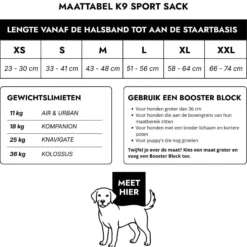 K9 Sport Sack Urban 3 Hondenrugzak Grijs S
