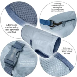 Kurgo Core Koelvest Icy Blue
