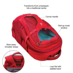Kurgo G-train Rugzak Rood