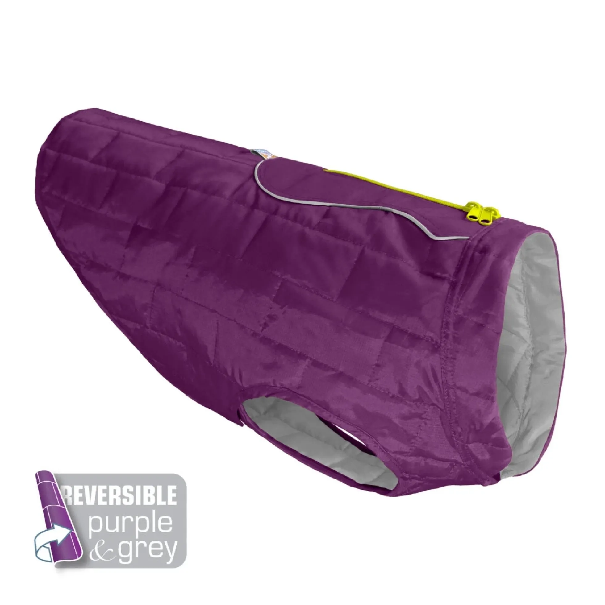 Kurgo Hondenjas Loft Jacket Paars