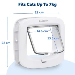 Petsafe Handmatig Vergrendelbaar Kattenluik - Wit