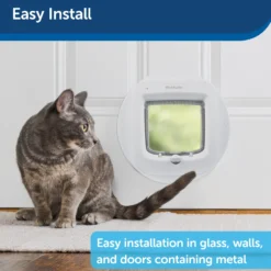 PetSafe Microchip Kattenluik Installatie Adapter - Wit