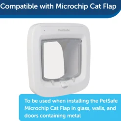 PetSafe Microchip Kattenluik Installatie Adapter - Wit