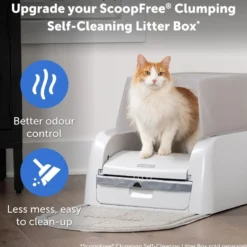 Petsafe ScoopFree Klontvormende Zelfreinigende Kattenbak met Kap