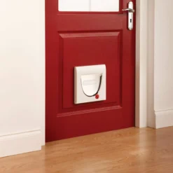 PetSafe Staywell Classic 4-Way Kattenluik inclusief tunnel - Wit