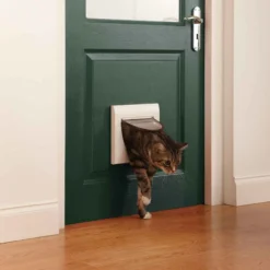 PetSafe Staywell Classic 4-Way Kattenluik - Wit