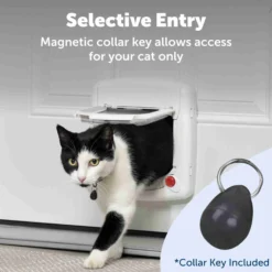 PetSafe Staywell Deluxe Kattenluik met Magnetische Halsbandsleutel