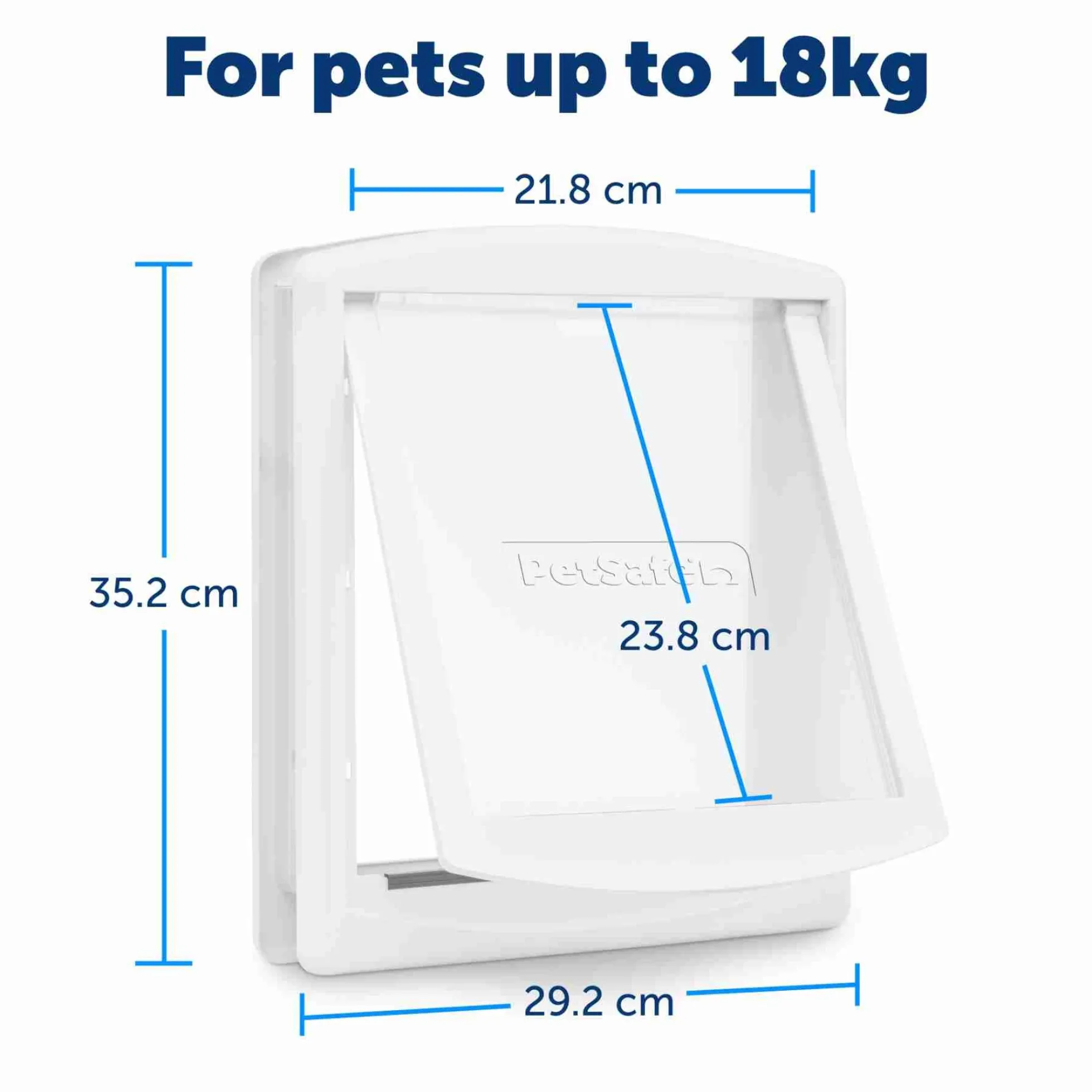 PetSafe Staywell Original 2-Way Huisdierenluik Medium - Wit
