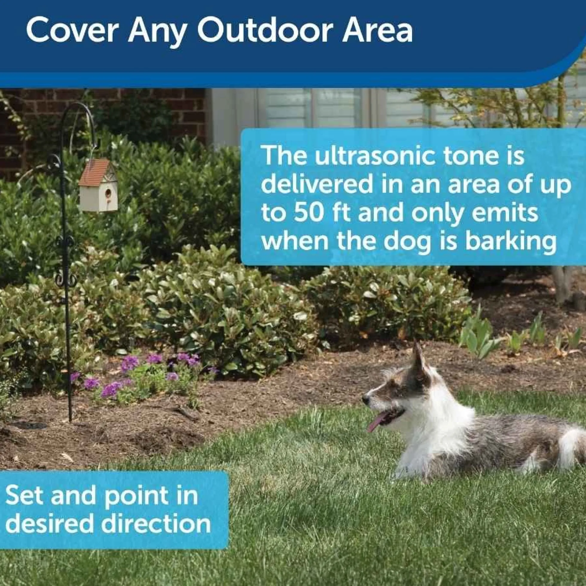 Petsafe Ultrasoon Anti-Blaf Vogelhuisje