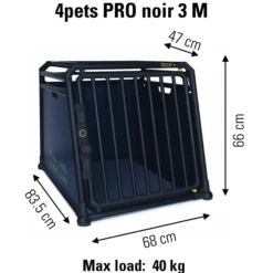 4pets Autobench Pro Noir 3 Medium