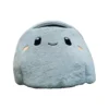 Pluche Kattenmand Slipper Grijs