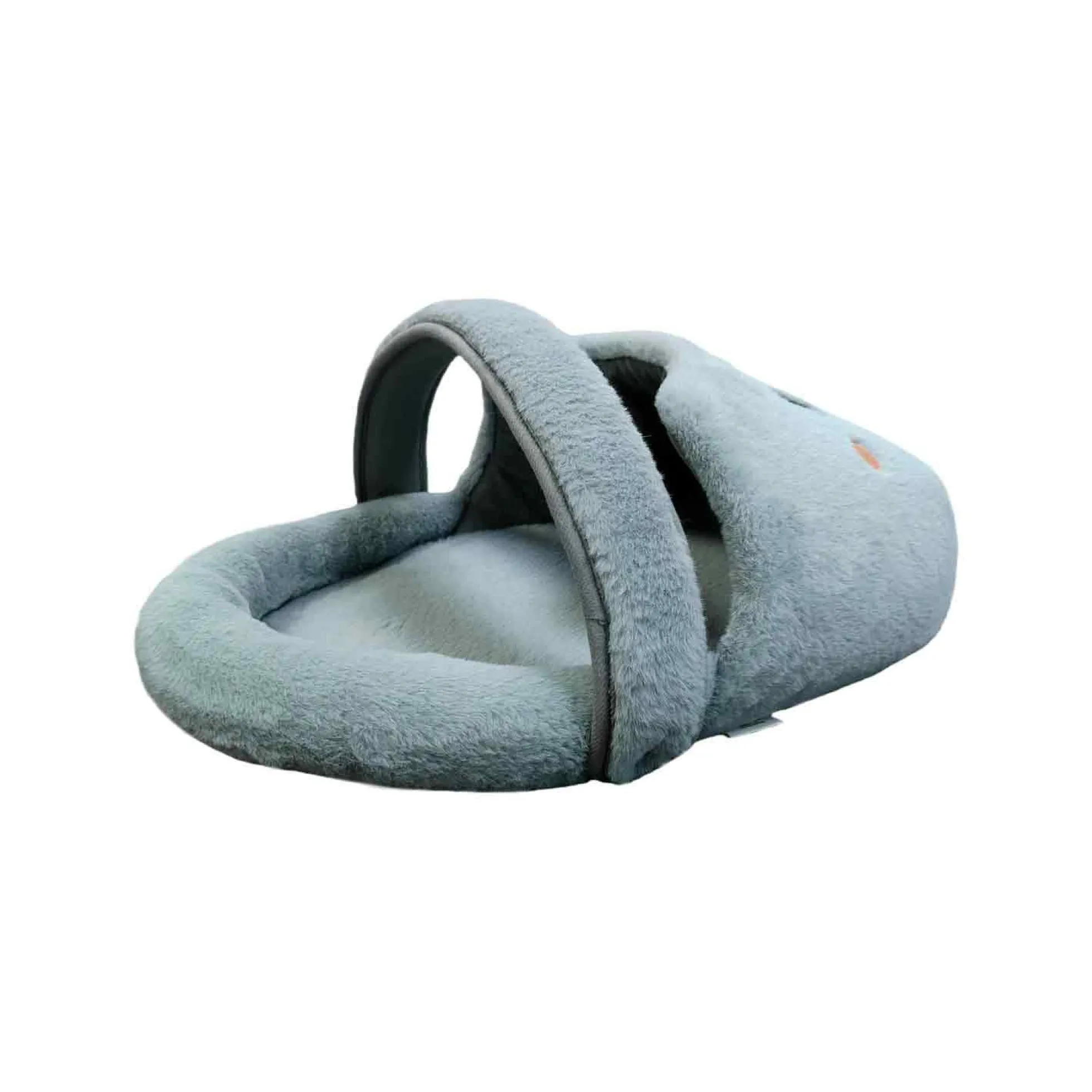 Pluche Kattenmand Slipper Grijs