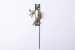 Quapas! Cat toy fishing rod bird white
