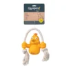 Quapas! Dog Toy Fun Duck with rope