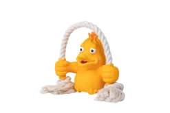 Quapas! Dog Toy Fun Duck with rope