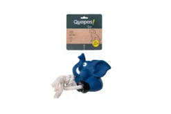 Quapas! Dog Toy Fun Elephant with rope
