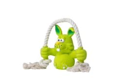 Quapas! Dog Toy Fun Rabbit with rope