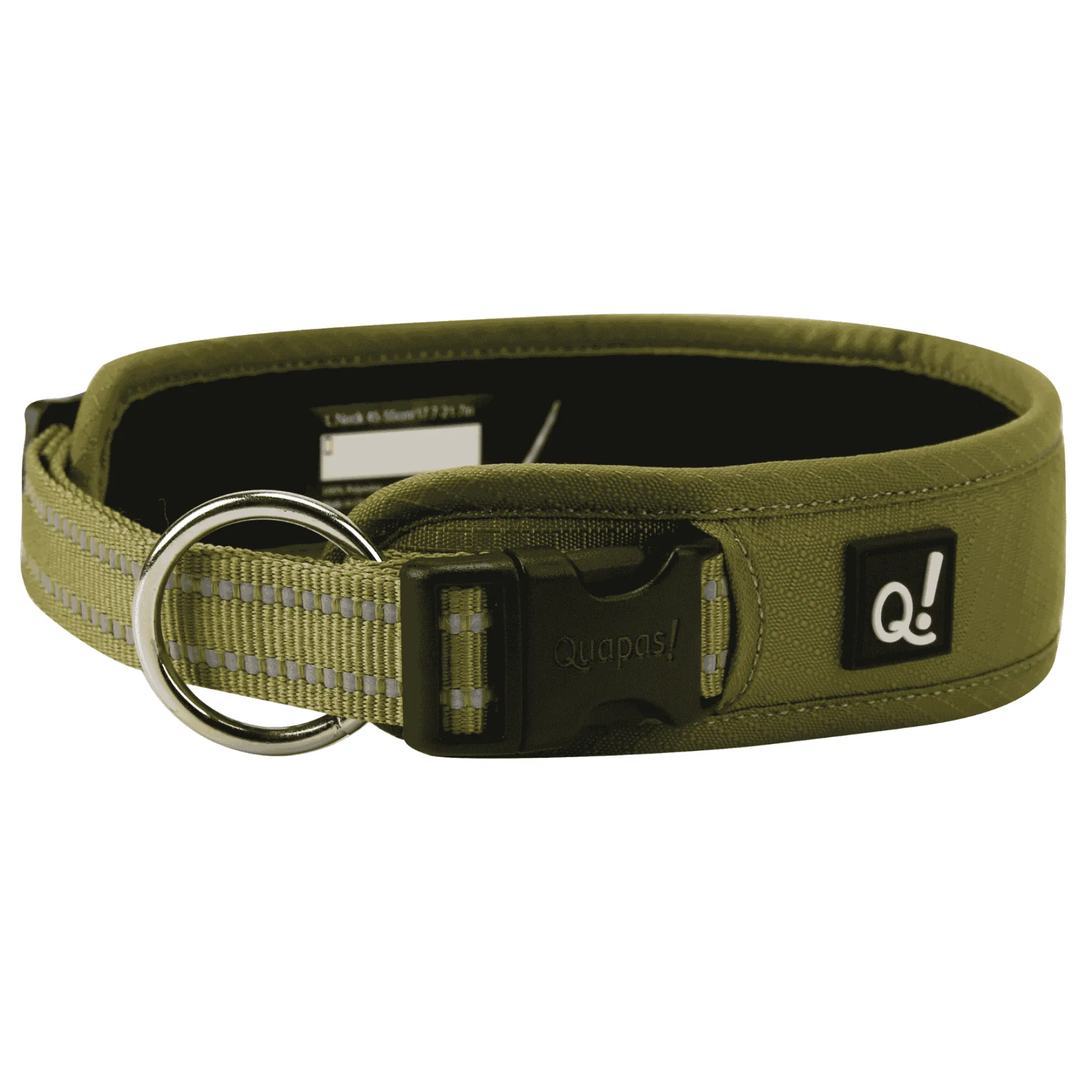 Quapas! Halsband Ultra Comfort Groen