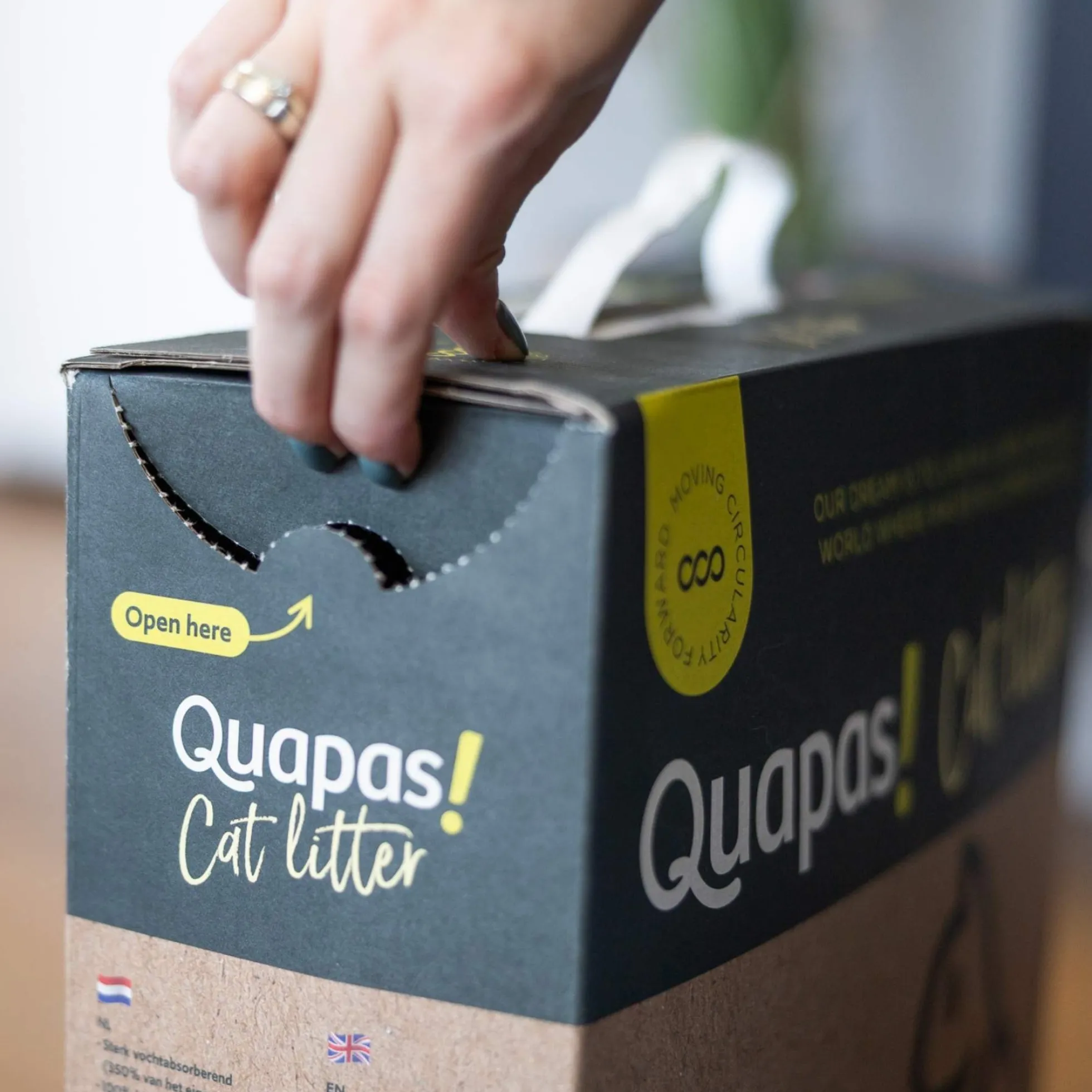 Quapas! Kattenbakvulling