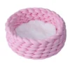 Quapas! Kattenmand Vlecht Roze