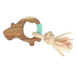 Quapas! Kauwspeelgoed Puppy Houten Nijlpaard