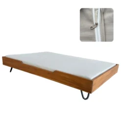 Quapas! Premium Teakhouten Hondenbed