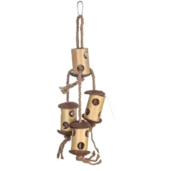 Quapas! Vogelspeelgoed Bamboo Slinger Small