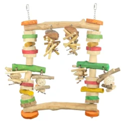 Quapas! Vogelspeelgoed Fun Swing Large