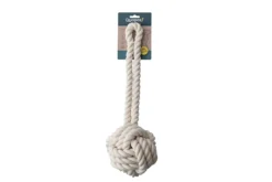 Quapas! XL Flostouw Bal met Lus 60 cm