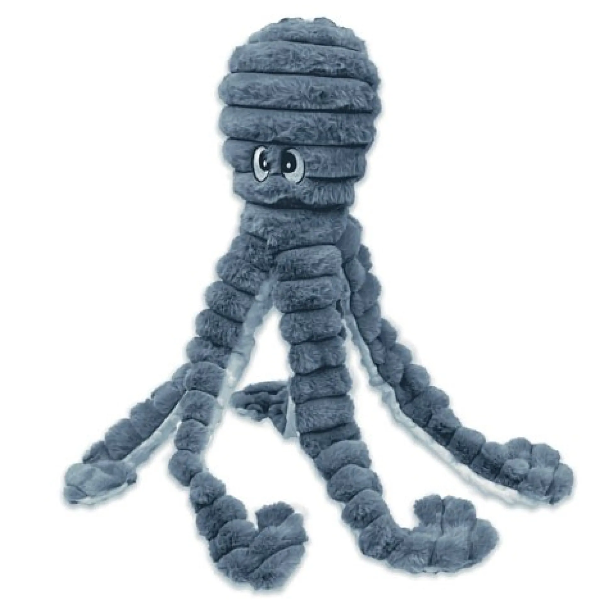 Quapas! XXL Hondenknuffel Octopus Blauw