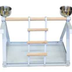 Speelstandaard Livia Silvertone white