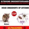 Weitech Ultrasone Dierenverjager op Batterijen