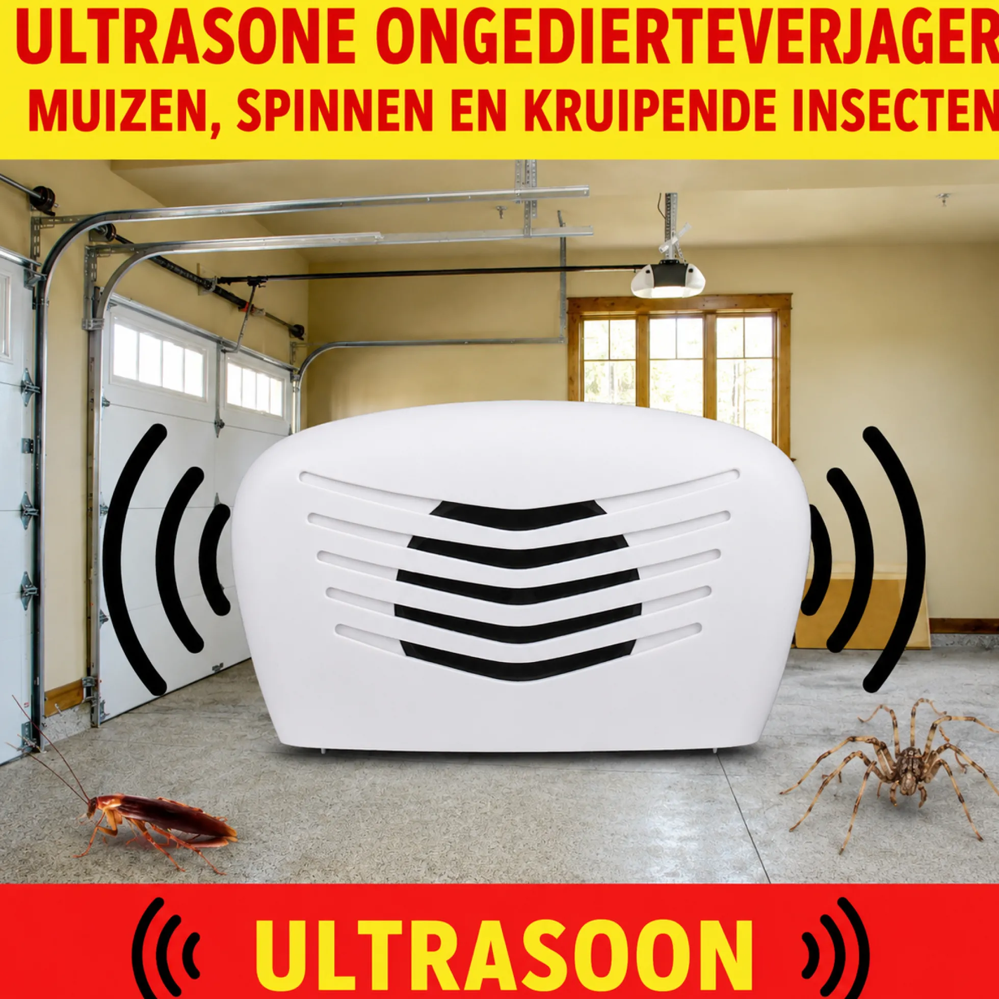 Weitech Ultrasone Dierenverjager voor Binnen