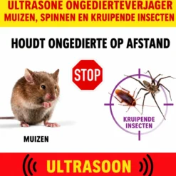 Weitech Ultrasone Dierenverjager voor Binnen