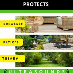 Weitech Ultrasone Dierenverjager 360°